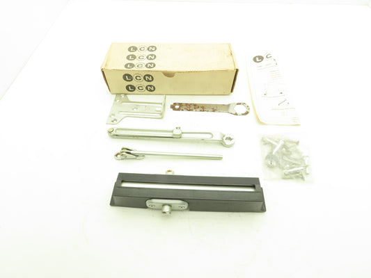 1043 Niftee Automatic Door Closer w/Cover Adjustable Arm Commercial Grade Alum