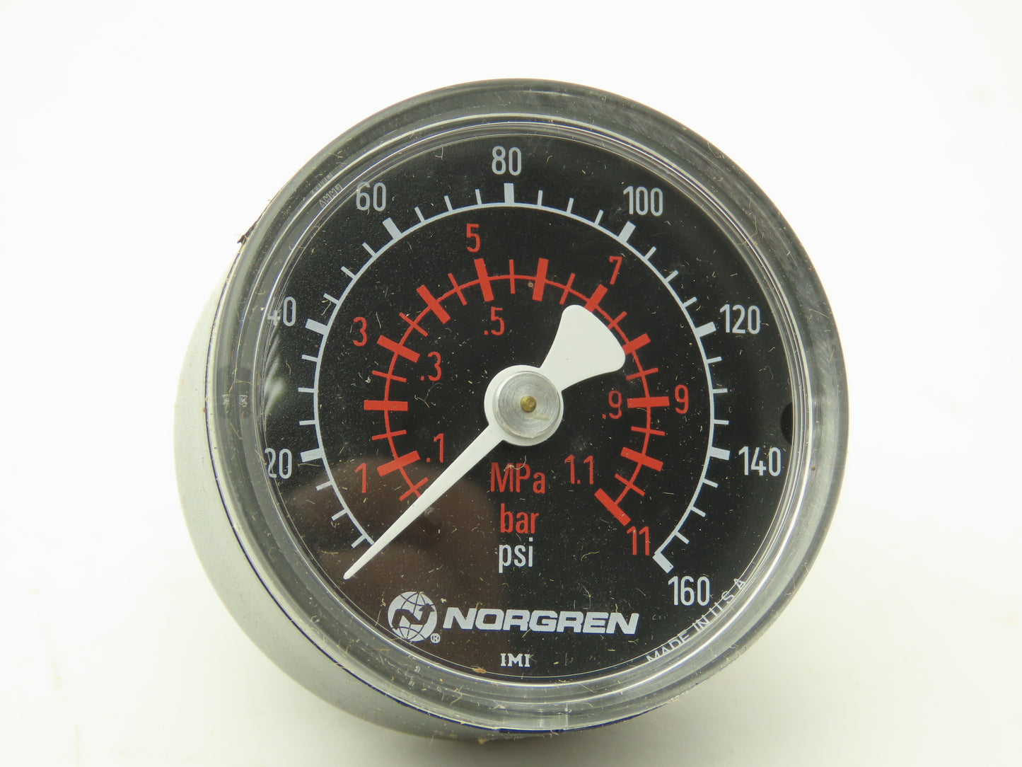 Norgren R17-801-RGLA Pneumatic Regulator w/Gauge 1" NPT 300PSI Max T-Bar Adjust