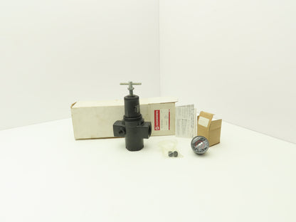 Norgren R17-801-RGLA Pneumatic Regulator w/Gauge 1" NPT 300PSI Max T-Bar Adjust