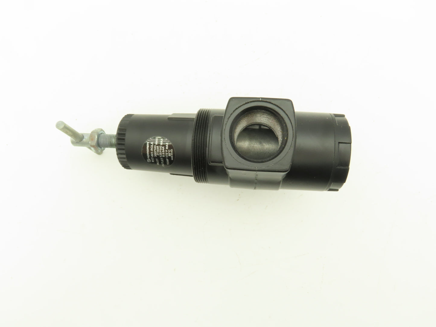 Norgren R17-801-RGLA Pneumatic Regulator w/Gauge 1" NPT 300PSI Max T-Bar Adjust