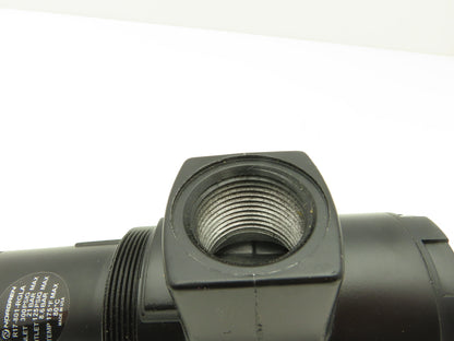 Norgren R17-801-RGLA Pneumatic Regulator w/Gauge 1" NPT 300PSI Max T-Bar Adjust