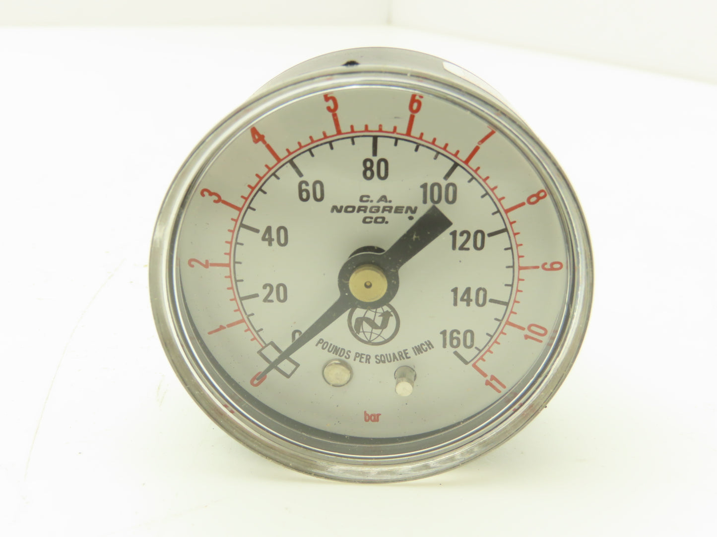 Norgren R17-601-RGLA Pneumatic Regulator W/Gauge 3/4"NPT 300PSI Max 125PSI Out