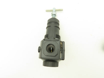 Norgren R74G-4AT-RMG Pneumatic Regulator T-Bar Adjust 300PSI 1/2"NPT W/Gauge