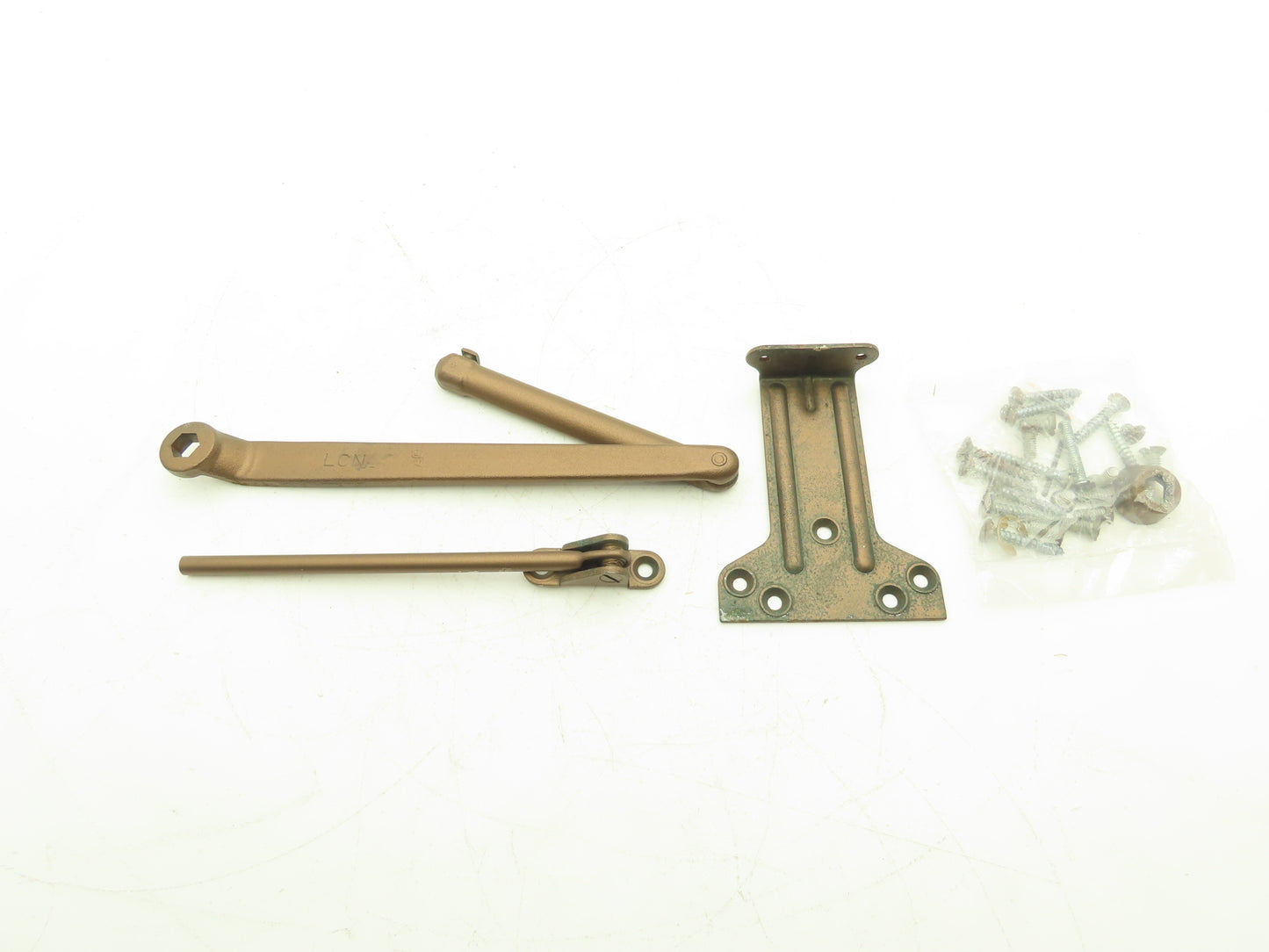 1044 Niftee Automatic Door Closer w/Cover Adjustable Arm Commercial Grade Bronze