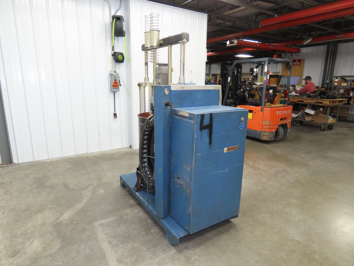 Nordson DD200 Piston Pump Bulk Melter 55 Gallon Drum Hot Melt 480V Parts Only