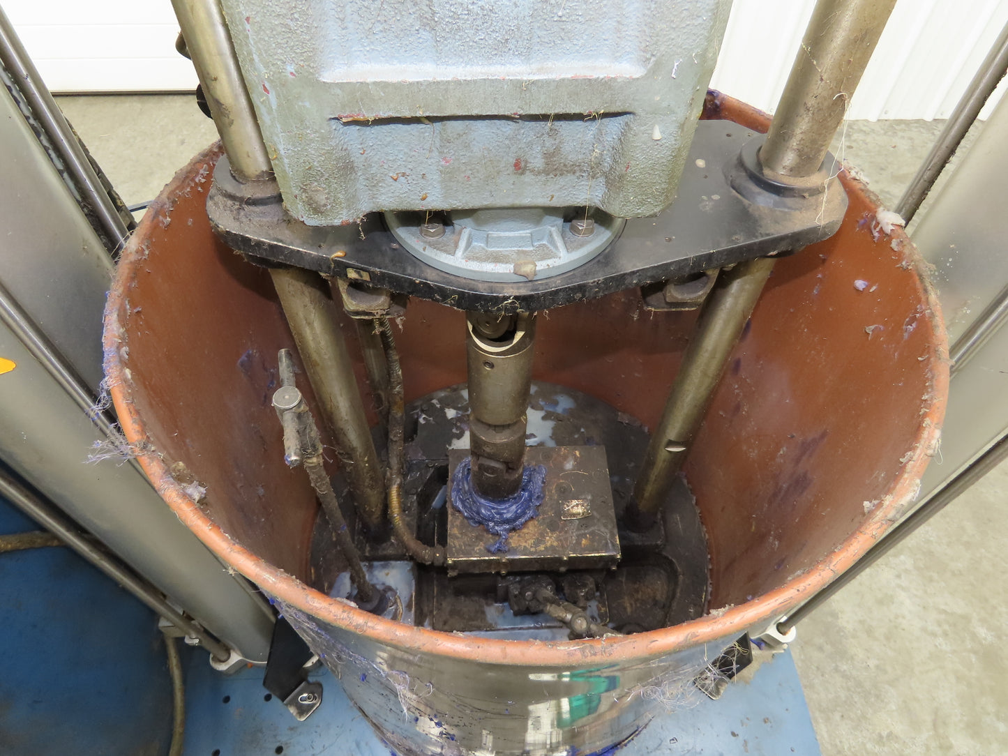 Nordson DD200 Piston Pump Bulk Melter 55 Gallon Drum Hot Melt 480V Parts Only