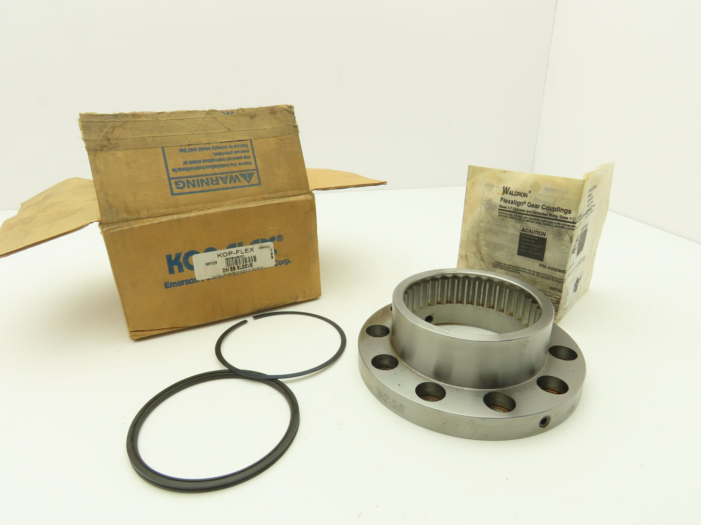 Kop-Flex 2WSB Gear Coupling Sleeve Flanged Size 2 Bolt Circle 5.8125" OD-7"