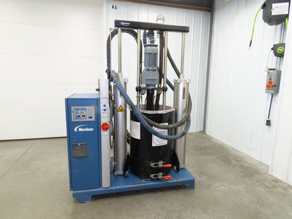 Nordson DD200 Piston Pump Bulk Melter 55 Gallon Drum Hot Melt 480V Parts Only