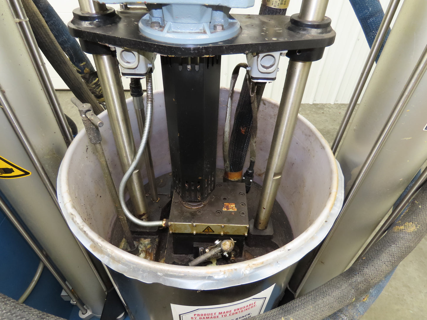 Nordson DD200 Piston Pump Bulk Melter 55 Gallon Drum Hot Melt 480V Parts Only