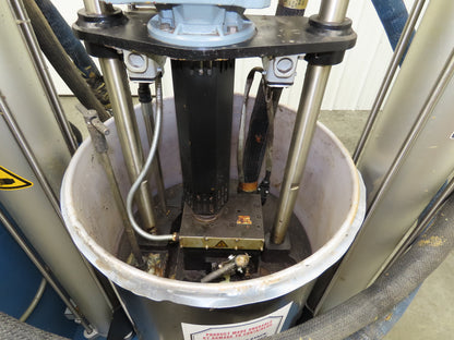 Nordson DD200 Piston Pump Bulk Melter 55 Gallon Drum Hot Melt 480V Parts Only