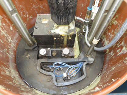 Nordson VD200 Piston Pump Bulk Melter 55 Gallon Drum Hot Melt 480V Parts Only