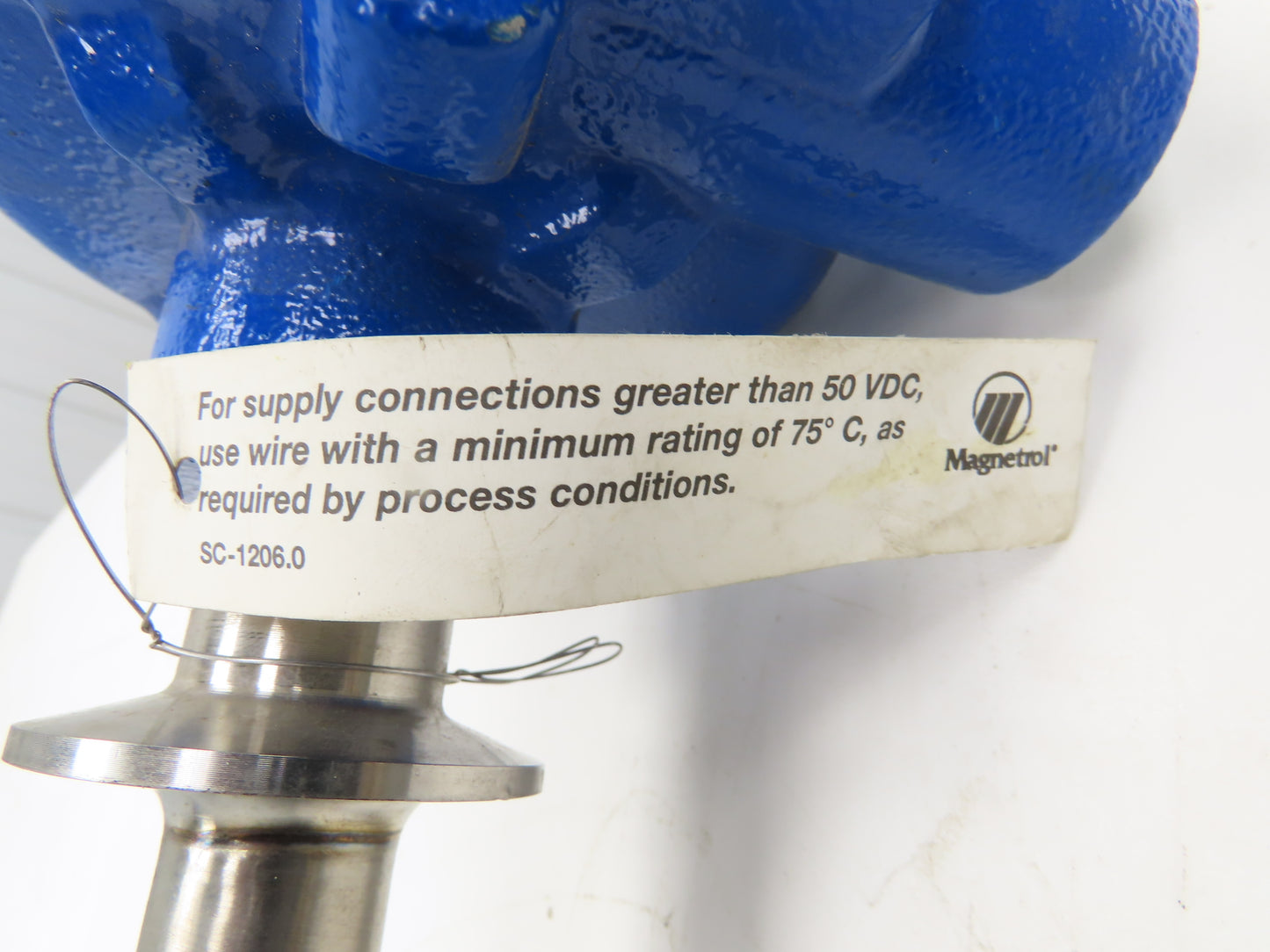 Magnetrol 910-A130-066 Echotel Ultrasonic Liquid Level Switch 36x36" SS 120V