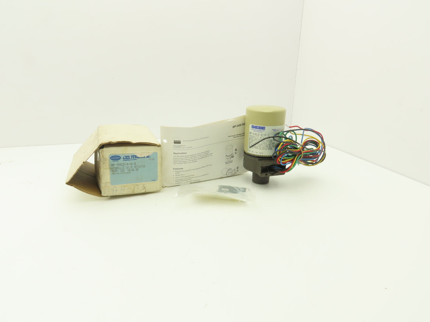 Barber Coleman MP-5413-0-0-3 Hydraulic Valve Actuator Prop 24V 50/60Hz