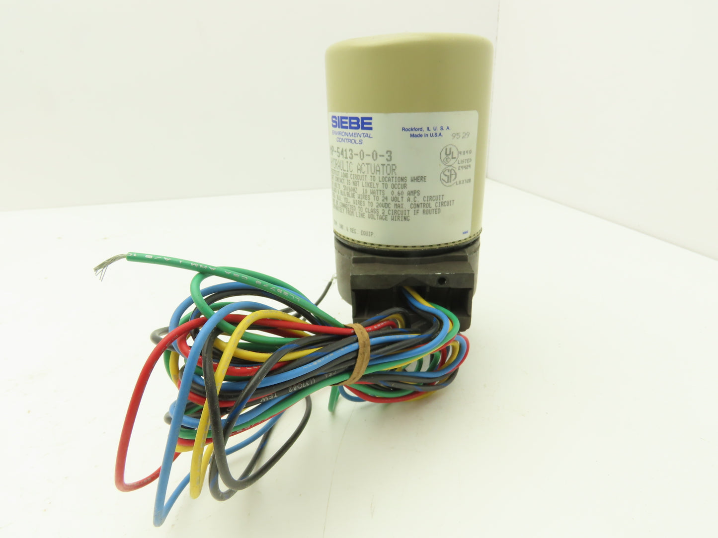 Barber Coleman MP-5413-0-0-3 Hydraulic Valve Actuator Prop 24V 50/60Hz