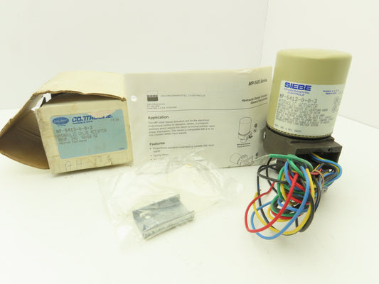 Barber Coleman MP-5413-0-0-3 Hydraulic Valve Actuator Prop 24V 50/60Hz
