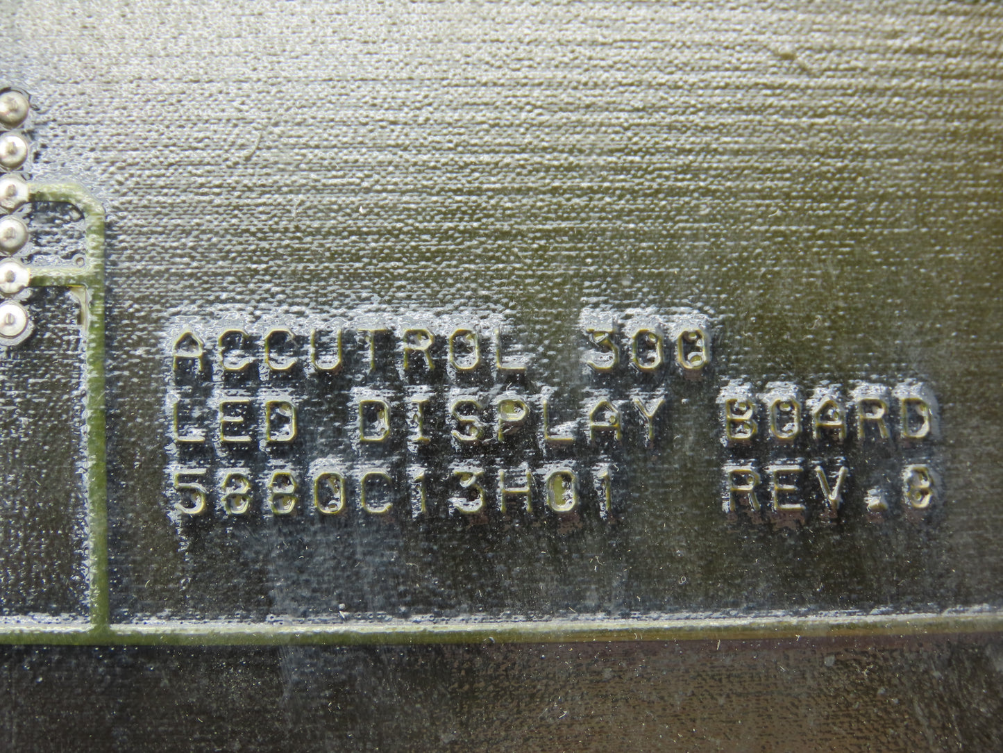 Westinghouse 5880C13H01 Accutrol 300 LED Display Board Lot of 2