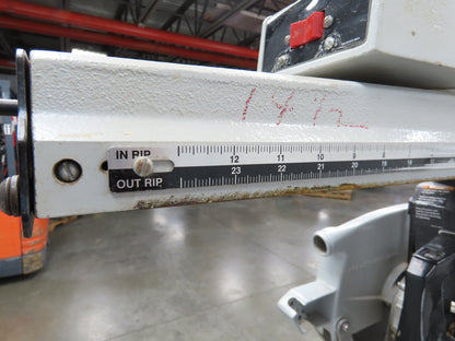 Delta Radial Arm Saw 12" Blade 13" Travel 2 HP 230/460V 3 Ph