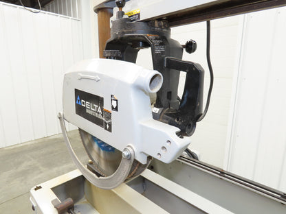 Delta Radial Arm Saw 12" Blade 13" Travel 2 HP 230/460V 3 Ph