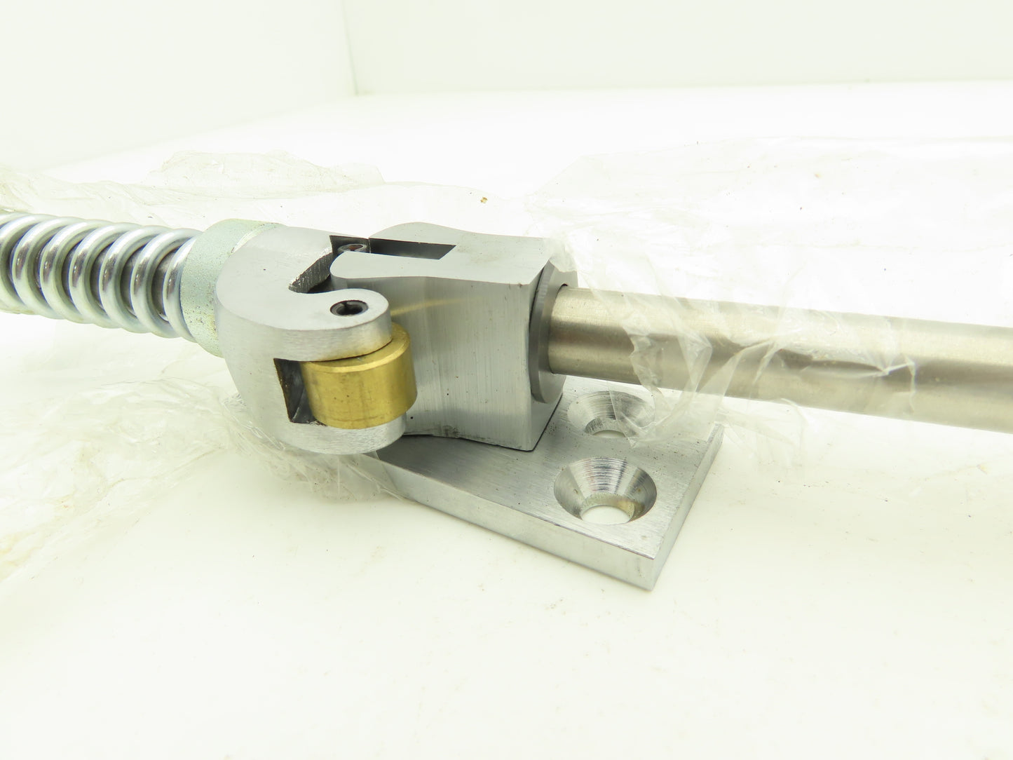 Glynn-Johnson 703H-US260 Heavy Duty Hold-Open & Stop Door Holder Satin Chrome