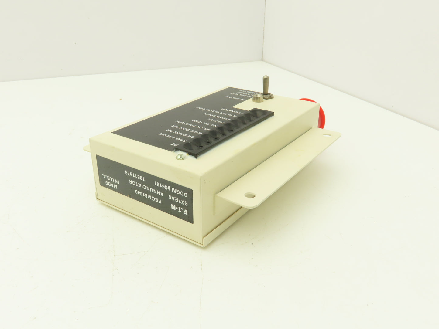 Eaton FSCM81640 Annunciator Pannel Display W/Alarm Aerospace