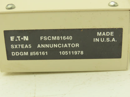 Eaton FSCM81640 Annunciator Pannel Display W/Alarm Aerospace