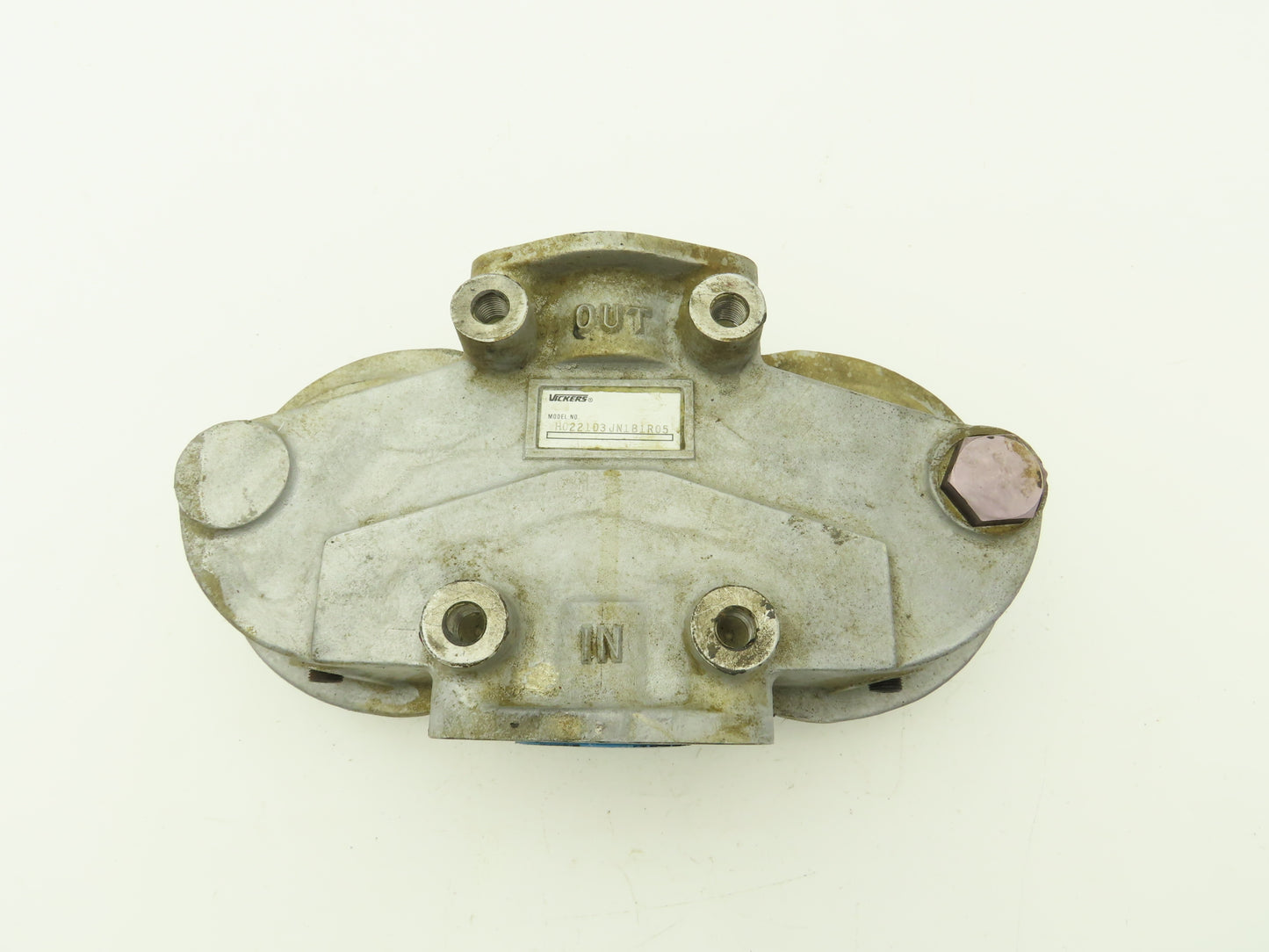 Vickers H0221D3JN1B1R05 Dual Hydraulic Spin-On Filter Head 1-1/2"SAE