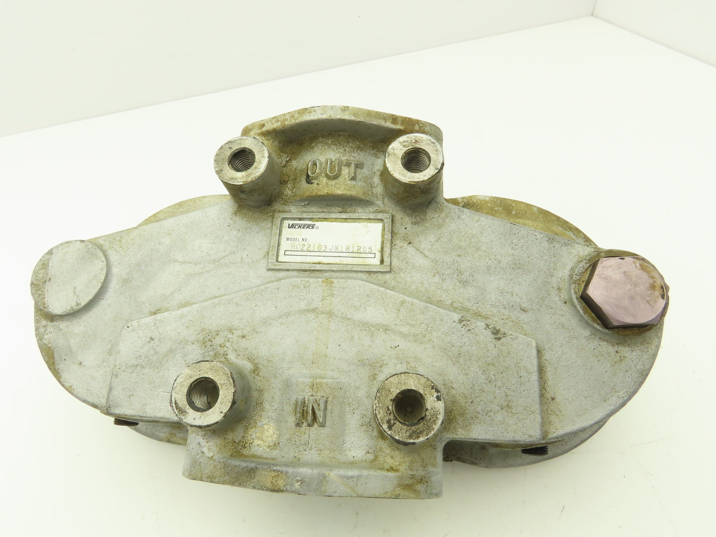 Vickers H0221D3JN1B1R05 Dual Hydraulic Spin-On Filter Head 1-1/2"SAE