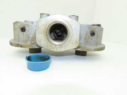 Vickers H0221D3JN1B1R05 Dual Hydraulic Spin-On Filter Head 1-1/2"SAE