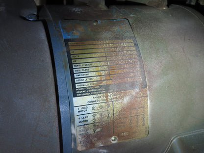 Delta 34-761 Unisaw Table Saw 10" Tilting Arbor 3Ph 3 HP 240/480V 57" Fence