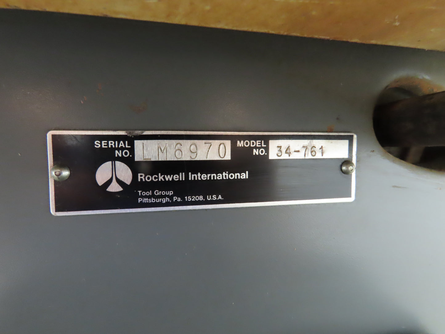 Delta 34-761 Unisaw Table Saw 10" Tilting Arbor 3Ph 3 HP 240/480V 57" Fence