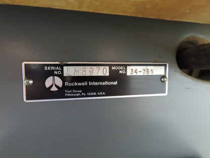 Delta 34-761 Unisaw Table Saw 10" Tilting Arbor 3Ph 3 HP 240/480V 57" Fence