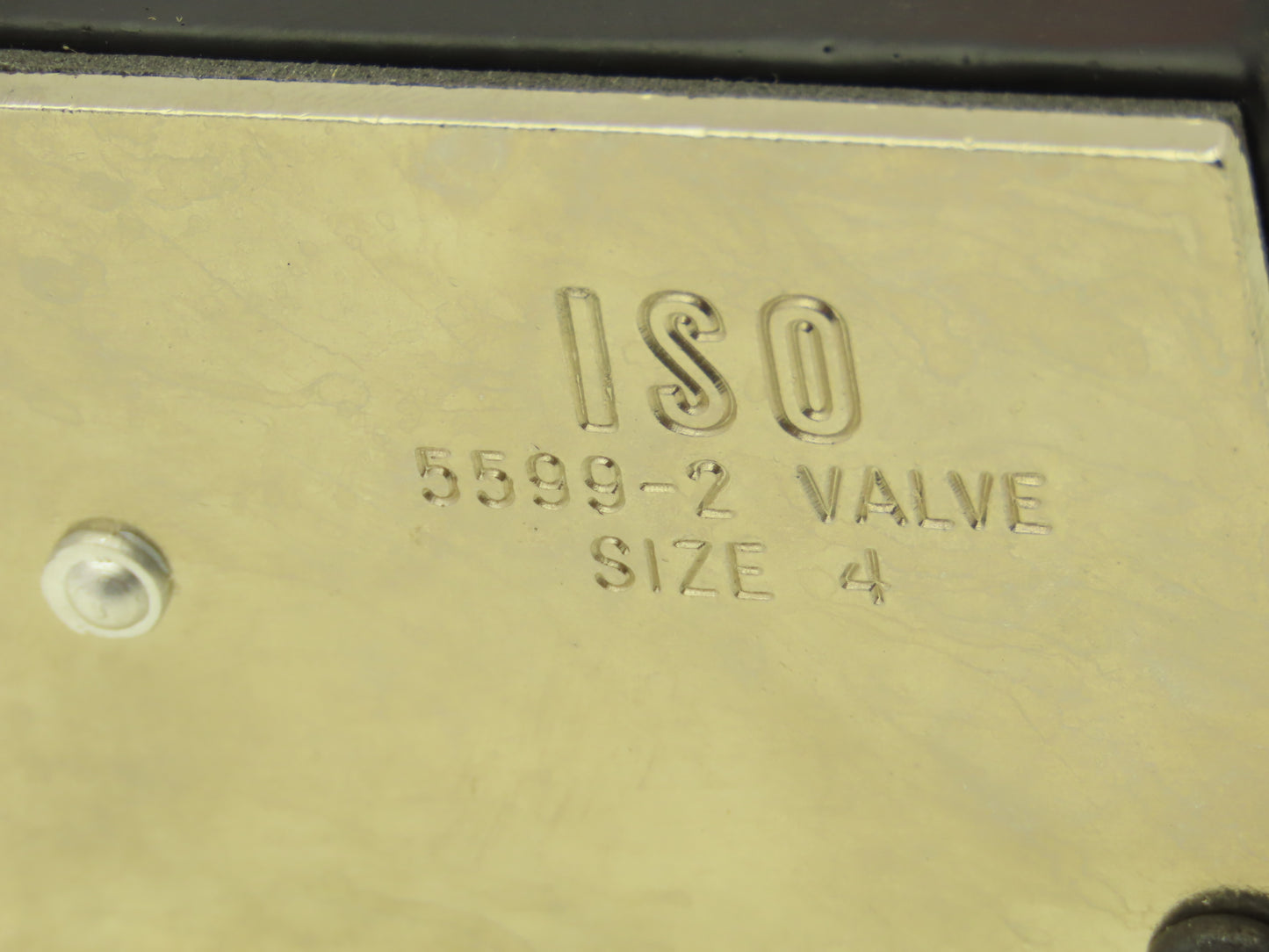 Parker PS4319AP Single Valve Subbase Aluminum Manifold 3/4"NPT ISO Size H4