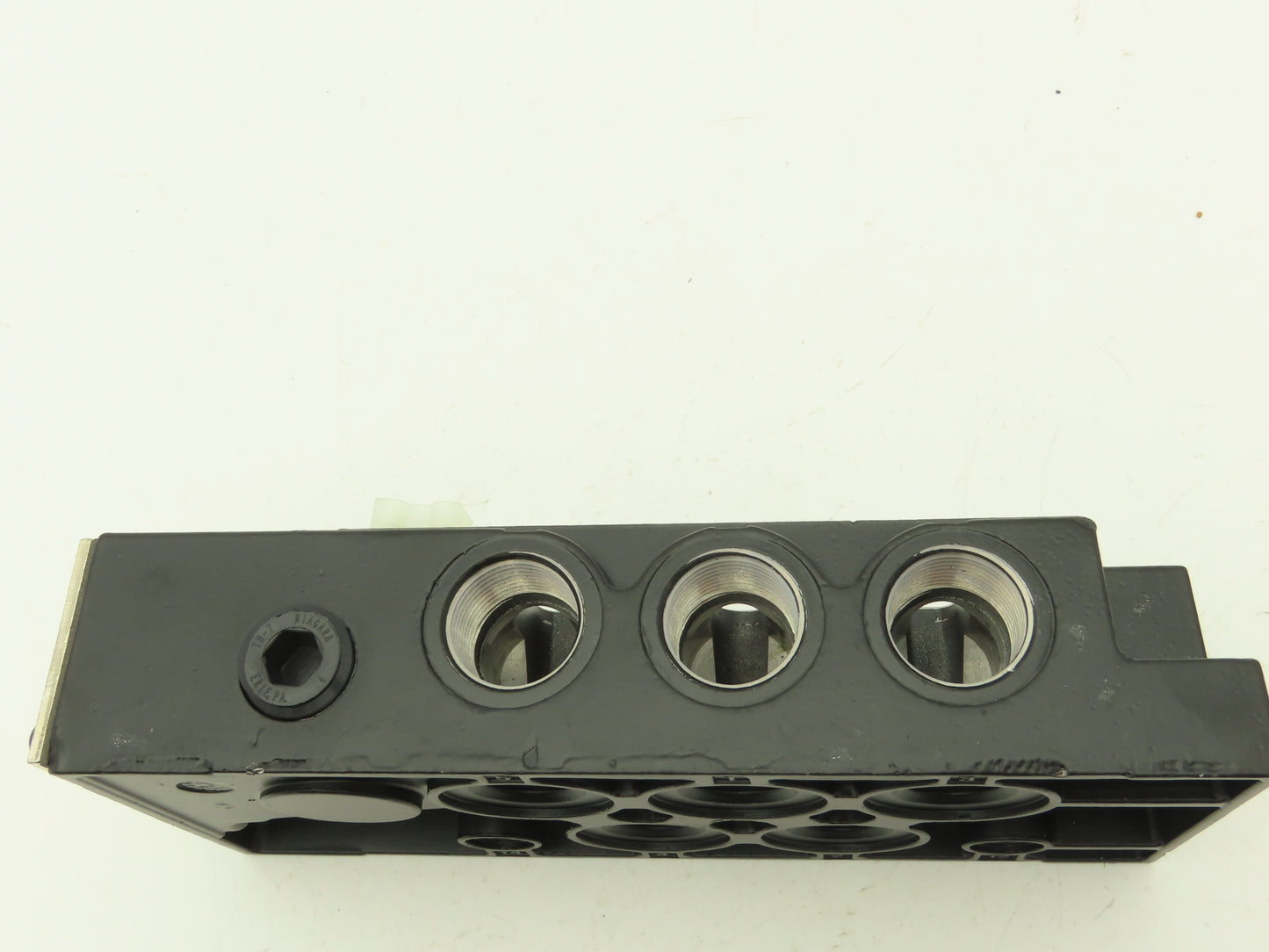 Parker PS4319AP Single Valve Subbase Aluminum Manifold 3/4"NPT ISO Size H4