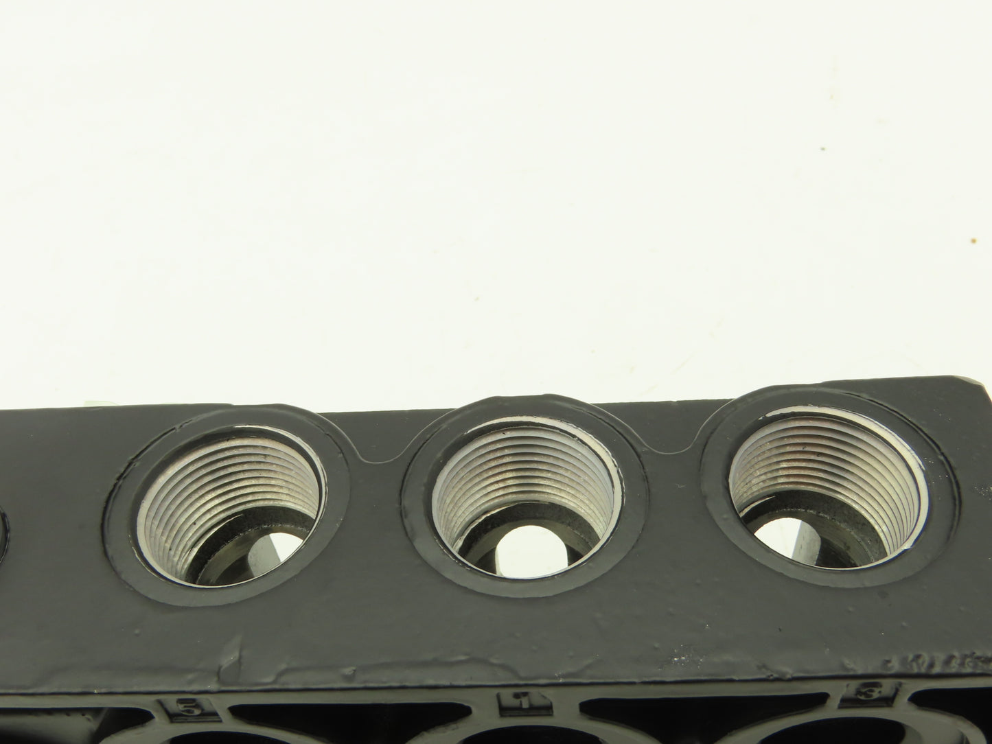 Parker PS4319AP Single Valve Subbase Aluminum Manifold 3/4"NPT ISO Size H4