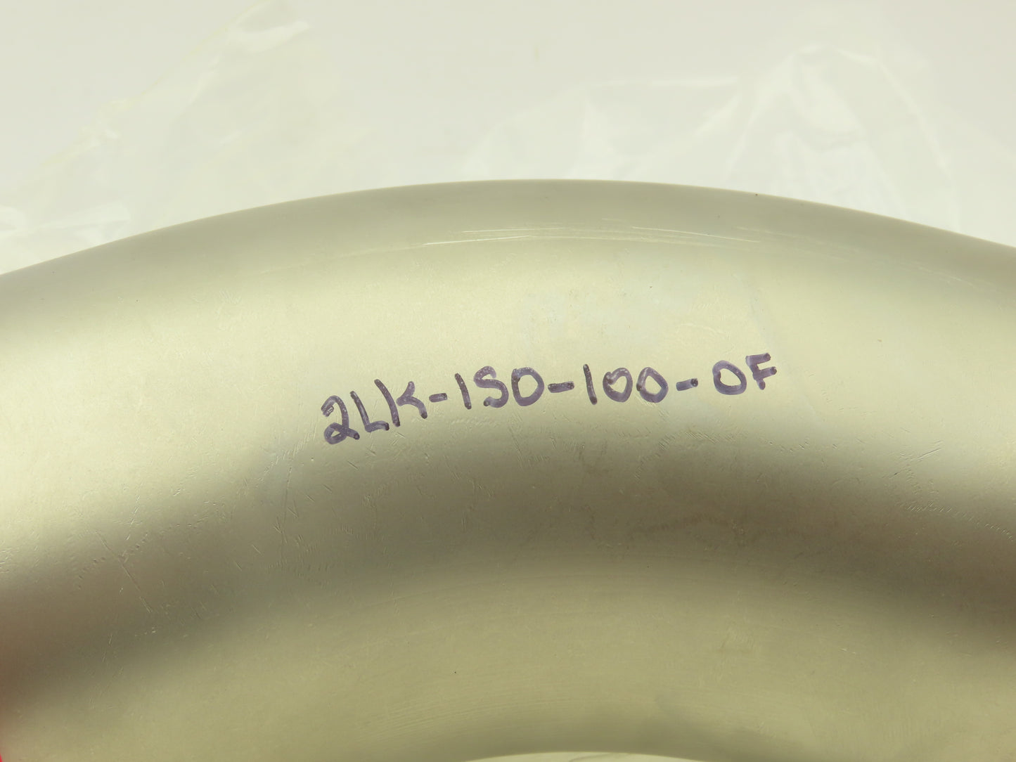 Pfeiffer 2KL-ISO-100-OF ISO-K 45 Radius Elbow Flanges W/Tangents 4" Tube 304 SS