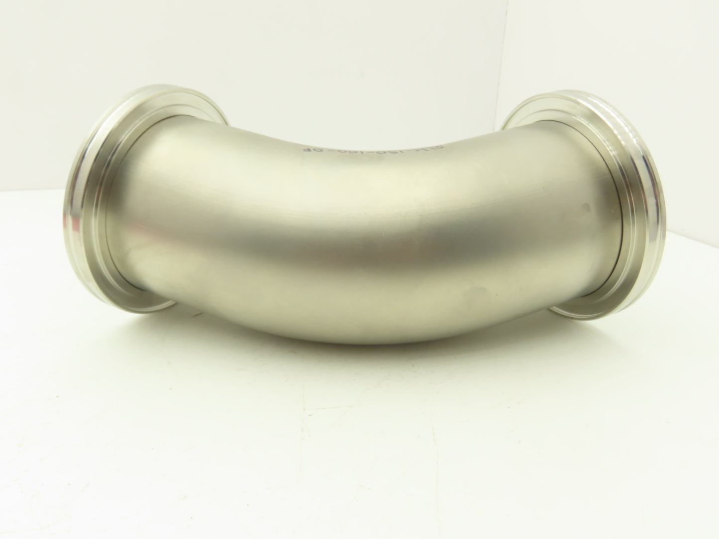 Pfeiffer 2KL-ISO-100-OF ISO-K 45 Radius Elbow Flanges W/Tangents 4" Tube 304 SS