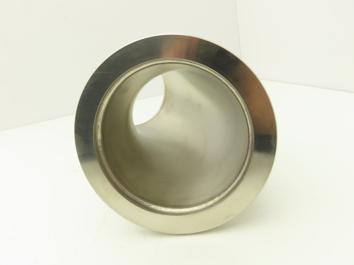 Pfeiffer 2KL-ISO-100-OF ISO-K 45 Radius Elbow Flanges W/Tangents 4" Tube 304 SS