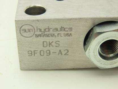 Sun Hydraulics DKS Aluminum Sandwich Manifold T-13A ISO 07