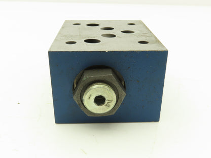 Rexroth ZDRY10VP5-11/80YMV Hydraulic Modular Check Valve 081145176