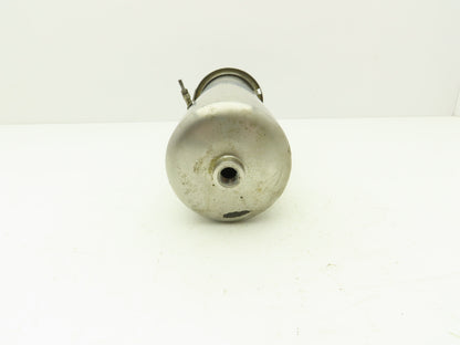 Millipore YMV15133K-110 Stainless Filter Housing 3"x 12"L M16x1.5 Ports