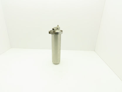 Millipore YMV15133K-110 Stainless Filter Housing 3"x 12"L M16x1.5 Ports