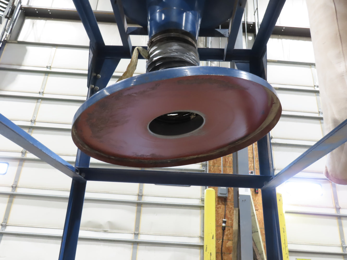 Donaldson Model 20 Torit Cyclone Dust Collector 4 Bag Filter 5 HP Wood Sawdust