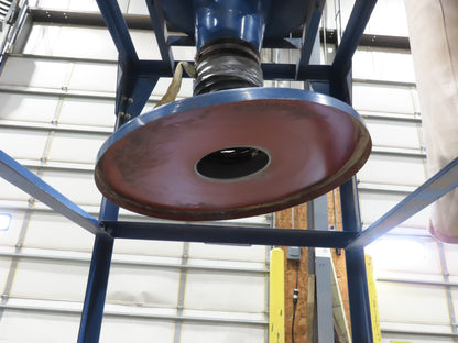 Donaldson Model 20 Torit Cyclone Dust Collector 4 Bag Filter 5 HP Wood Sawdust