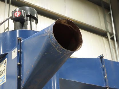 Donaldson Model 20 Torit Cyclone Dust Collector 4 Bag Filter 5 HP Wood Sawdust