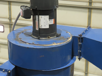 Donaldson Model 20 Torit Cyclone Dust Collector 4 Bag Filter 5 HP Wood Sawdust