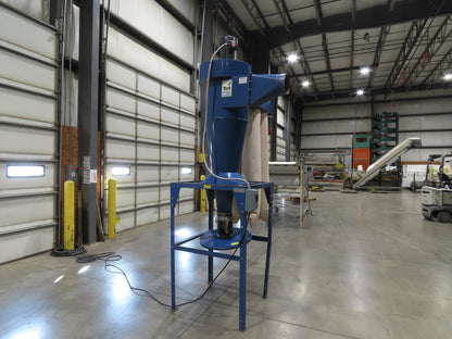 Donaldson Model 20 Torit Cyclone Dust Collector 4 Bag Filter 5 HP Wood Sawdust