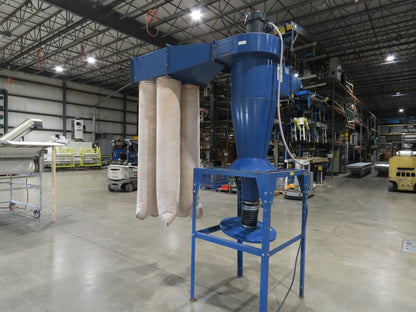 Donaldson Model 20 Torit Cyclone Dust Collector 4 Bag Filter 5 HP Wood Sawdust