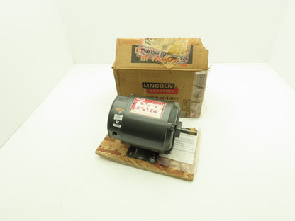 Lincoln Electric D-2J7227 AC Motor 1/2Hp 3525 RPM 230/460VAC 3Ph 56 Frame TE