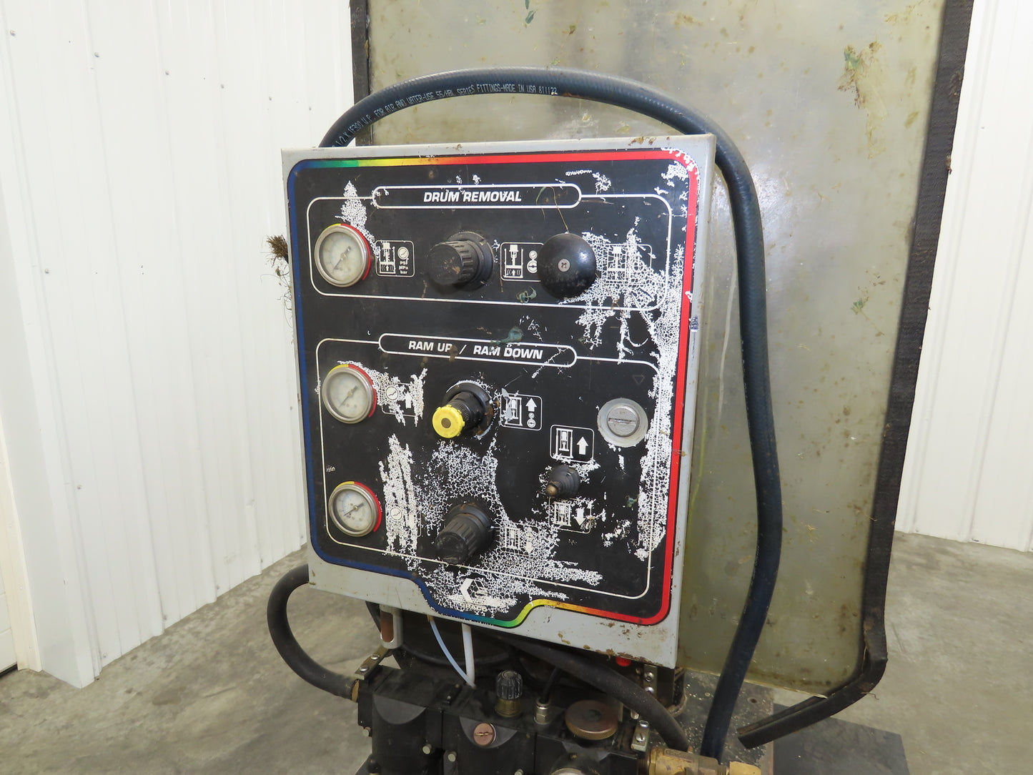 Graco 243895 Thermo-o-flow Hot Melt Drum Unloader 55 Gallon 480V No Pump