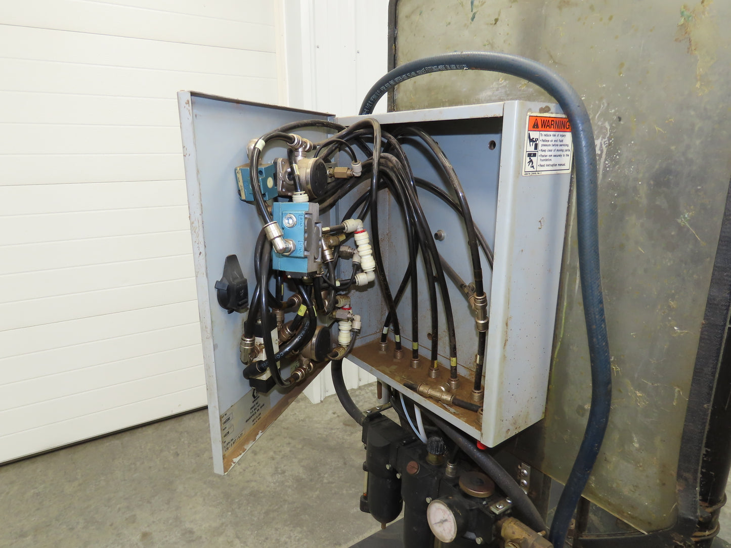 Graco 243895 Thermo-o-flow Hot Melt Drum Unloader 55 Gallon 480V No Pump